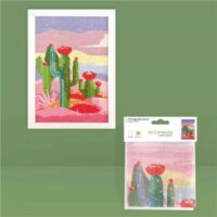 Toile le rivage des cactus