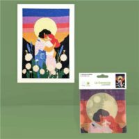 Toile amours lunaires