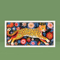 KIT Panthère aux fleurs