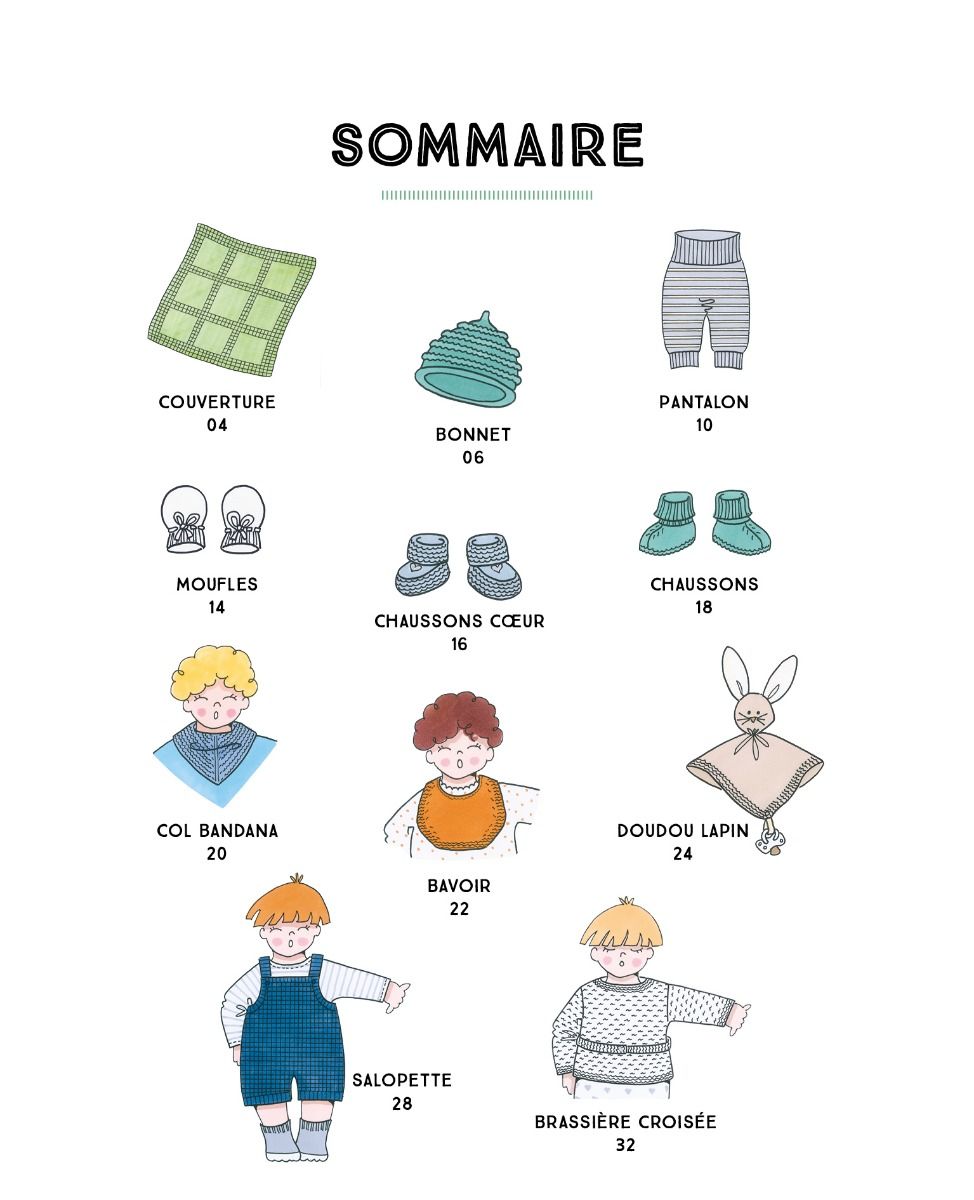 Tricoter un trousseau de naissance – Image 3